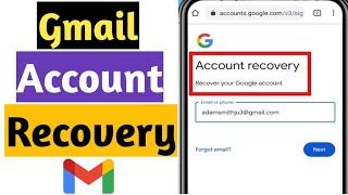 Gmail Account Recovery 2025 | How to recover gmail account | Google account Recovery