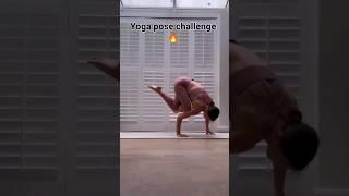 Yoga challenge  | Subscribe for more   #shorts #shortsfeed #challenge