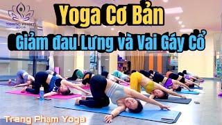 Bài tập Yoga Cơ Bản 60p tập chậm - tăng sức bền độ dẻo dai và linh hoạt cho cơ thể- Trang Phạm Yoga