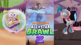 All Blocking and Shield Break Animations in Nickelodeon All-Star Brawl 2