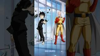 Mob vs One Punch Man || #whoisstrongest #mobpsycho100 #saitama #tatsumaki #onepunchman #shorts