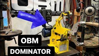 OBM DOMINATOR 2x72 grinder! Review and information