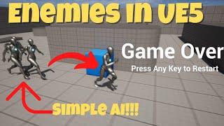 Complete Simple Enemy AI in UE5