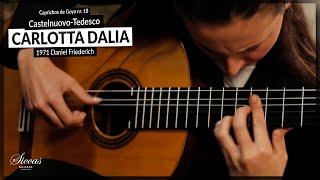 Carlotta Dalia plays Caprichos de Goya No. 18 by M. Castelnuovo-Tedesco on a 1971 Daniel Friederich