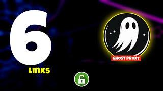 6 New Ghost Proxy Links | Unblocked Websites for School Chromebook 2025