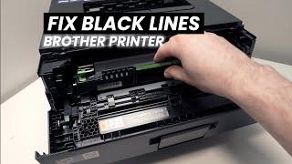 Brother Printer: How to Fix Black Lines Problem