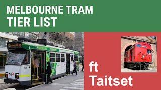 Ranking every Melbourne tram! Video special FT @Taitset