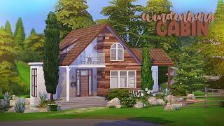 Contemporary Windenburg Cabin  | The Sims 4 Speed Build