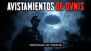 POLICIA FUE TESTIGO DE UNA EXTRAÑA NAVE OVNI / Relatos de Terror