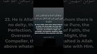 Sheikh Badr al Turki | Surah Al Hashr last verses