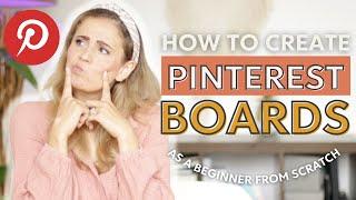 Pinterest Boards Tutorial 2023 // How to Create PINTEREST BOARDS as a Beginner!