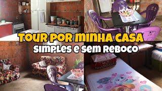 #casaemconstrucao#casasemreboco#casanova tour pela minha casa *sem reboco e sem piso*