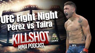 UFC VEGAS 93 (PEREZ VS TAIRA) DRAFTKINGS BREAKDOWN  KILLSHOT MMA PODCAST