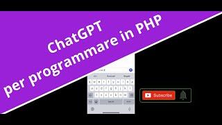 ChatGPT e PHP: programmare non è mai stato così facile! Creiamo una pagina di login.