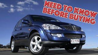 Why did I sell SsangYong Kyron? Cons of used SsangYong Kyron 2005 - 2016 with mileage