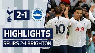 HIGHLIGHTS | SPURS 2-1 BRIGHTON | HARRY KANE & DELE ALLI SECURE COMEBACK WIN!