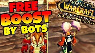 Get Boosted By Bots FOR FREE! Season of Discovery Botting - What's Going On?!