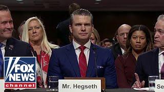 Pete Hegseth testifies at Senate confirmation hearing