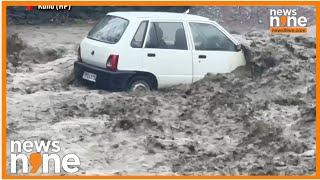 Himachal : Heavy rain, Several Vehicles Damaged Due To Flash Floods In Kullu | News9