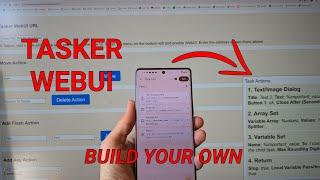 Tasker - WebUI: Build Your Tasks Anywhere!
