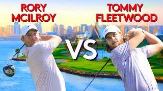 Every Shot Of Rory McIlroy vs Tommy Fleetwood | 2024 Dubai Invitational