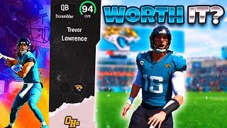 THIS CARD IS ACTUALLY GOOD? MADDEN 25 ULTIMATE TEAM 94 OVERALL TREVOR LAWRENCE GAMEPLAY!