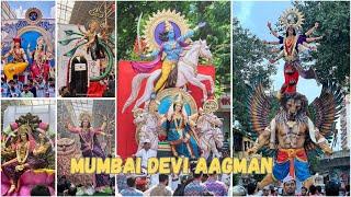 MUMBAI DEVI MAHA AAGMAN 2024 | MUMBAI CHI MAULI | SATRASTYACHI MAULI | KHETWADI CHI AAI 2024