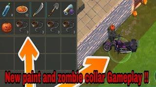 Last Day on Earth: Survival !! Zombie collar, Halloween 17 chopper paint and Pumpkin Head Gameplay