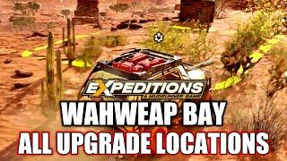 Expeditions A Mudrunner Game - All Upgrade Locations Wahweap Bay Arizona