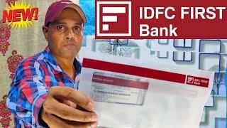 IDFC First Bank Welcome Kit Unboxing After Video kyc | Idfc bank new welcome kit | IDFC Bank