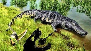 Deinosuchus and Pteranodon catching fishes TEST | THE ISLE EVRIMA/RECODE NEWS | DinoNerds