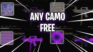 How to get ANY Camo in Cold War INSTANTLY for FREE