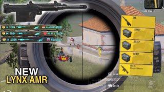 OMG!!I PLAYED with NEW SNIPER Lynx AMRSolo Vs Squad