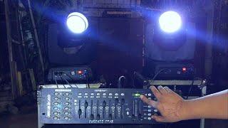 DMX 512 Beam 230 Scene Program by SDSS pinoy vlog