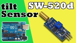 SW-520D Vibration Sensor Metal Ball Tilt Sensor Switch - SW 520 tilt sensor Arduino