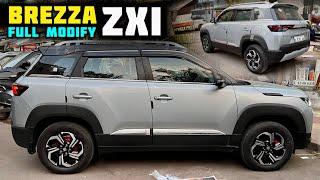 2025 Brezza ZXI Modification With Price   Brezza ZXI Model All Accessories 