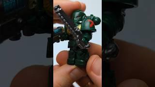 Building Green Space Marine Fake Lego Warhammer 40k minifigure #fakelego