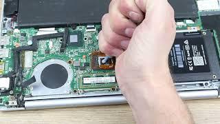 Розбір та чистка ноутбука Asus X201E/Disassembling and cleaning a laptop Asus X201E