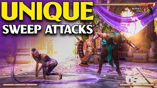 Mortal Kombat 1 | All Unique Sweep Attacks