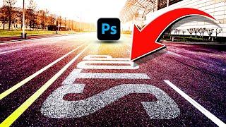 How to Write Perspective Text in Photoshop