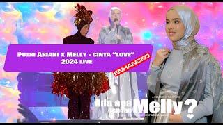 Puteri Ariani x Melly G - Cinta "Love" 2024 cover LIVE (Enhanced Version) @putriarianiofficial