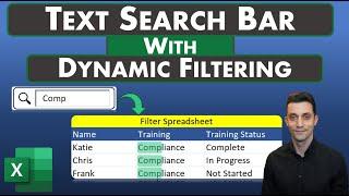 Excel Tips - Text Search Box | Dynamic Filtering | One or Multiple Columns