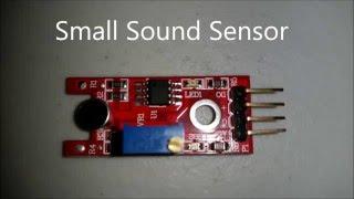 Arduino Tutorial - Small Sound Sensor for flashing leds to beat of music