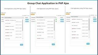 Group Chat Application using PHP Ajax Jquery - 10