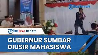 Viral Video Gubernur Sumbar Diusir oleh Mahasiswa UIN Bukittinggi, Gara-gara Protes Proyek Nasional