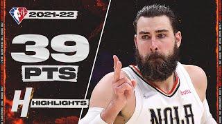 Jonas Valanciunas CAREER-HIGH! 39 PTS 15 REB, 7 THREES Full Highlights vs Clippers 