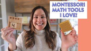 My 3 Favorite Montessori Math Tools // Math Manipulatives I love in Kindergarten, 1st, & 2nd Grade!