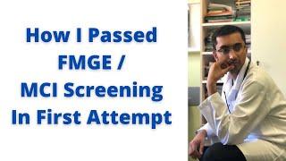 How I Passed FMGE/MCI Screening Test(190+) In First Attempt|Notes in the description for FMGE 2023