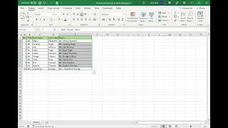 How to concatenate in Excel with space
