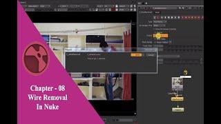 VFX compositing with Nuke | Wire Removal | Chapter 08 | Furnace core plug-in | Clean Plate(2020)